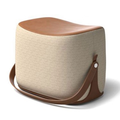 New arrival creative design modern fabric cushion portable stool for hallway